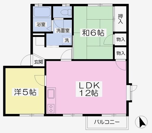 ガーデンハウスCの物件間取画像